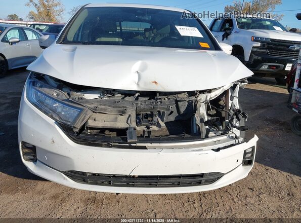 5FNRL6H82PB016580 2023 HONDA ODYSSEY Белый Вид щитка приборов