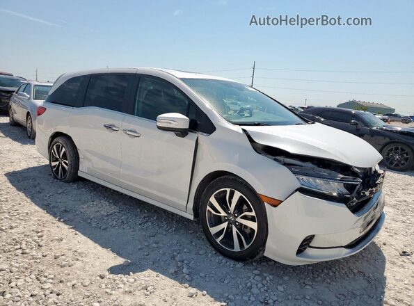 5FNRL6H82PB047120 2023 HONDA ODYSSEY White Delantero derecho