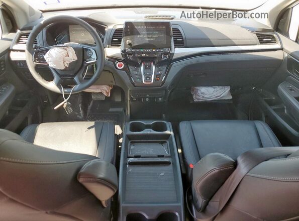 5FNRL6H82PB047120 2023 HONDA ODYSSEY White Vista del salpicadero