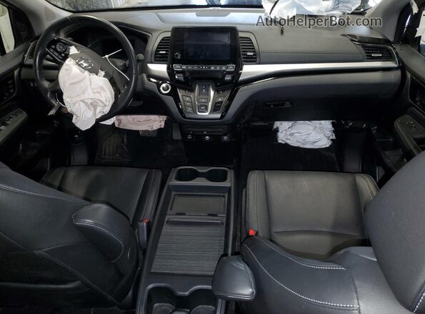 5FNRL6H82PB056903 2023 HONDA ODYSSEY Black Առջևի վահանակի տեսք