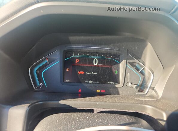 5FNRL6H83NB026578 2022 HONDA ODYSSEY White Widok zestawu wskaźników