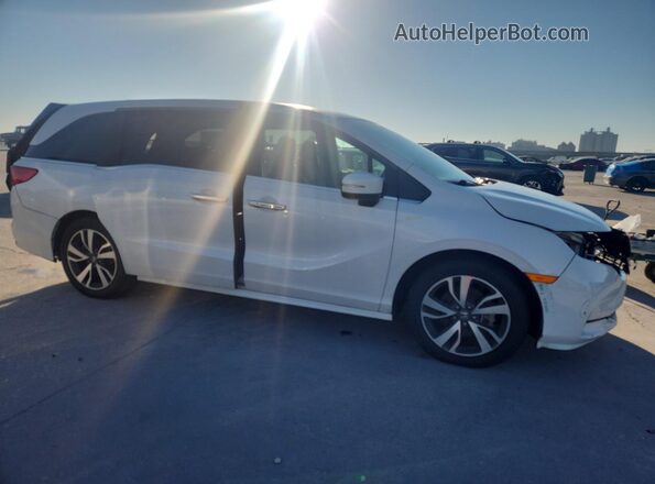 5FNRL6H83NB026578 2022 HONDA ODYSSEY White Przód prawy