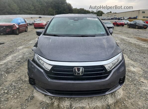5FNRL6H83PB005863 2023 HONDA ODYSSEY Gray Widok z przodu