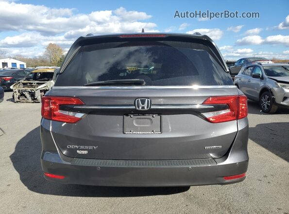 5FNRL6H84MB030394 2021 HONDA ODYSSEY Gray Widok z tyłu