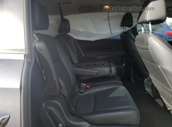 5FNRL6H84MB030394 2021 HONDA ODYSSEY Gray Widok wnętrza z tyłu