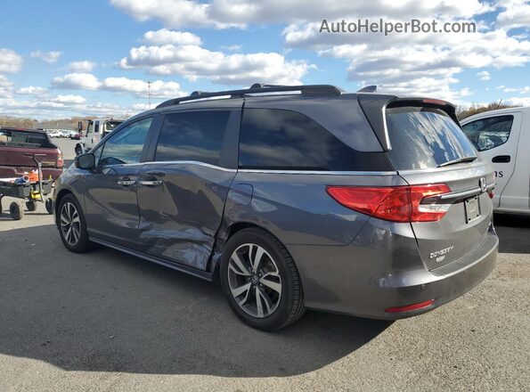 5FNRL6H84MB030394 2021 HONDA ODYSSEY Gray Tył lewy
