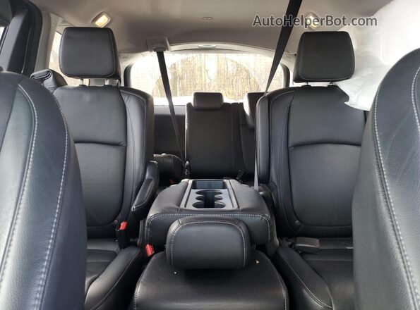 5FNRL6H84MB030394 2021 HONDA ODYSSEY Gray Widok tylnych siedzeń
