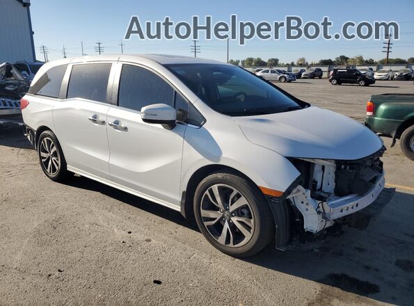 5FNRL6H84NB056382 2022 HONDA ODYSSEY White Przód prawy