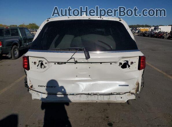 5FNRL6H84NB056382 2022 HONDA ODYSSEY White Widok z tyłu