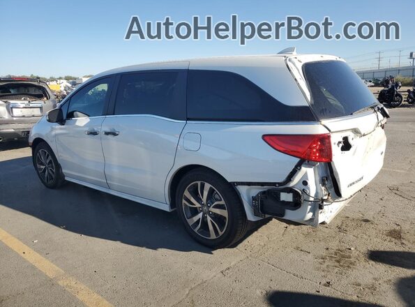 5FNRL6H84NB056382 2022 HONDA ODYSSEY White Tył lewy