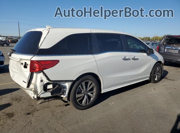 5FNRL6H84NB056382 2022 HONDA ODYSSEY White Tył prawy