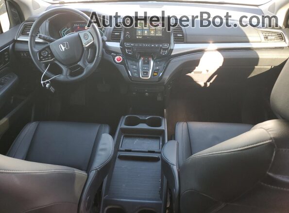 5FNRL6H84NB056382 2022 HONDA ODYSSEY White Widok deski rozdzielczej