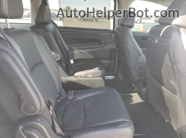5FNRL6H84NB056382 2022 HONDA ODYSSEY White Widok wnętrza z tyłu