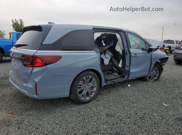 5FNRL6H84SB069709 2025 HONDA ODYSSEY Turquoise Trasero derecho