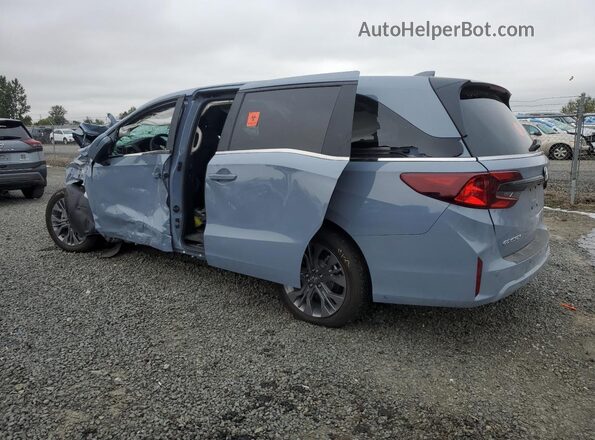 5FNRL6H84SB069709 2025 HONDA ODYSSEY Turquoise Trasero izquierdo
