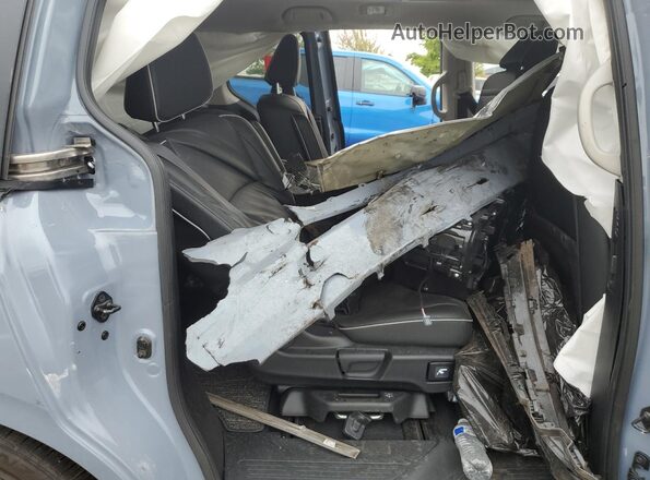 5FNRL6H84SB069709 2025 HONDA ODYSSEY Turquoise Vista interior trasera