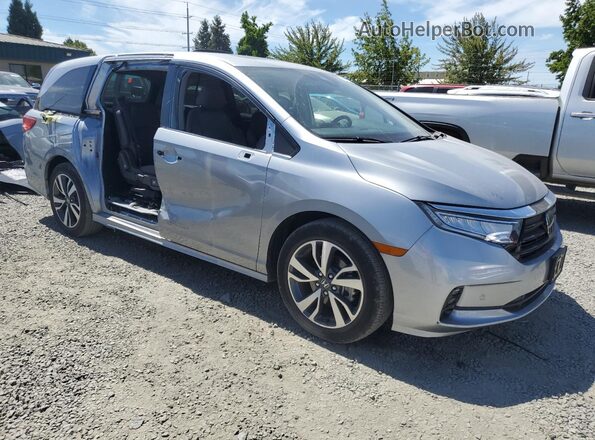 5FNRL6H85RB006368 2024 HONDA ODYSSEY Silver Delantero derecho
