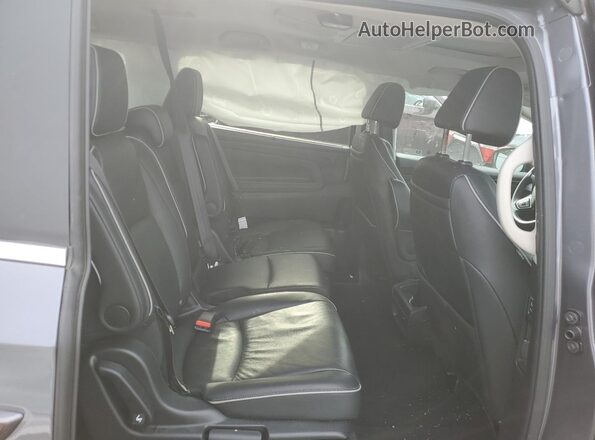 5FNRL6H85SB014394 2025 HONDA ODYSSEY Gray Widok wnętrza z tyłu
