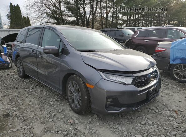 5FNRL6H85SB014394 2025 HONDA ODYSSEY Gray Przód prawy