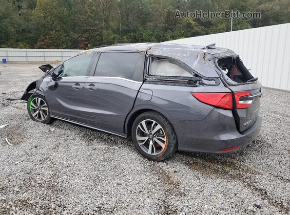 5FNRL6H86NB043830 2022 HONDA ODYSSEY Gray Հետևի ձախ