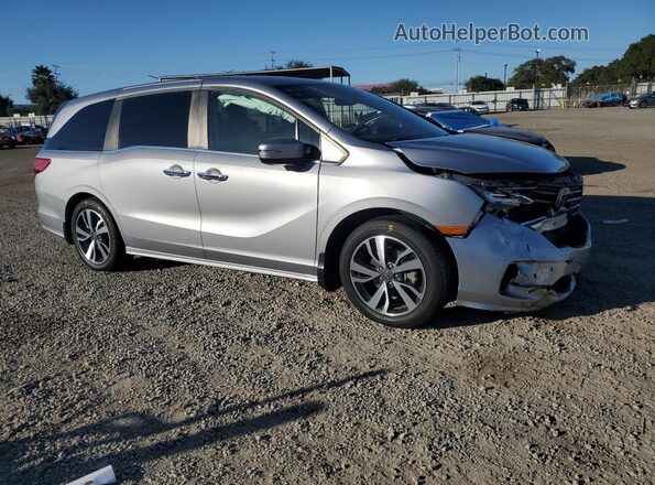 5FNRL6H86NB056268 2022 HONDA ODYSSEY Gray Front right