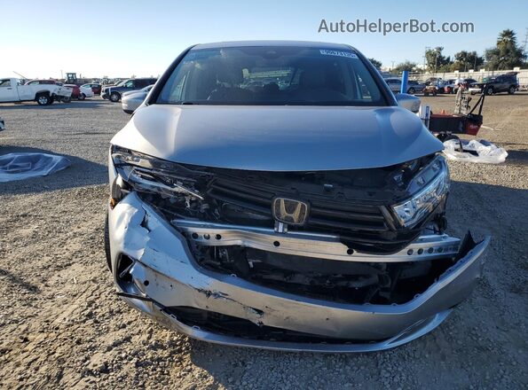 5FNRL6H86NB056268 2022 HONDA ODYSSEY Gray Front view