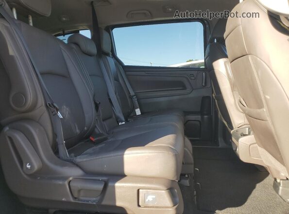 5FNRL6H86NB056268 2022 HONDA ODYSSEY Gray Rear interior view
