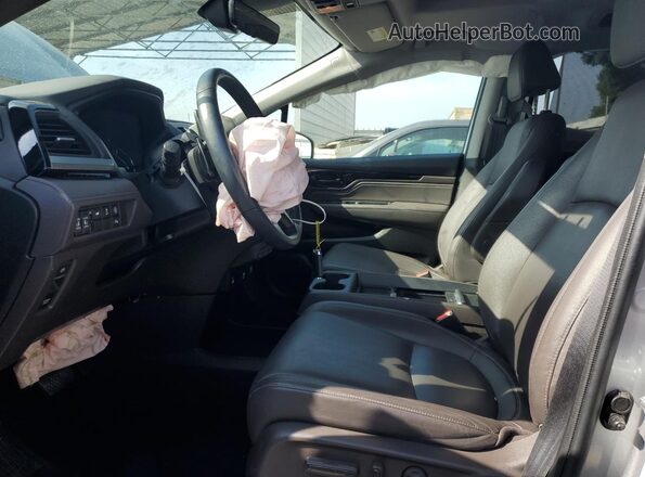 5FNRL6H86NB056268 2022 HONDA ODYSSEY Gray Front interior view