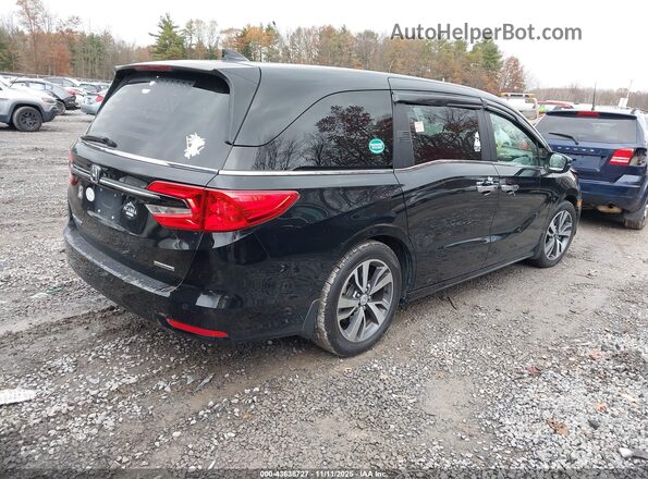 5FNRL6H86NB058750 2022 HONDA ODYSSEY Black Tył prawy