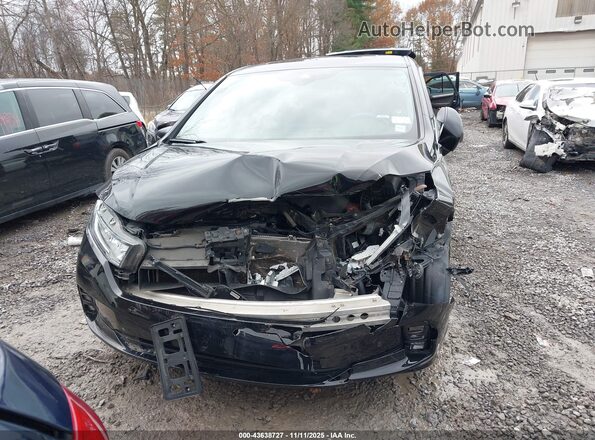 5FNRL6H86NB058750 2022 HONDA ODYSSEY Black Widok zestawu wskaźników
