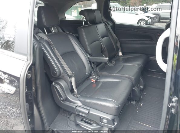 5FNRL6H86NB058750 2022 HONDA ODYSSEY Black Widok naklejki z numerem VIN
