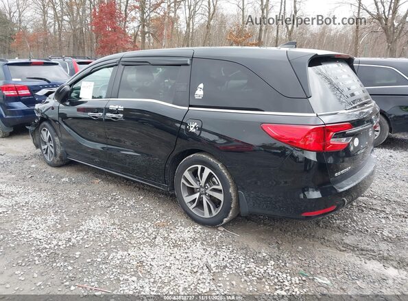 5FNRL6H86NB058750 2022 HONDA ODYSSEY Black Tył lewy