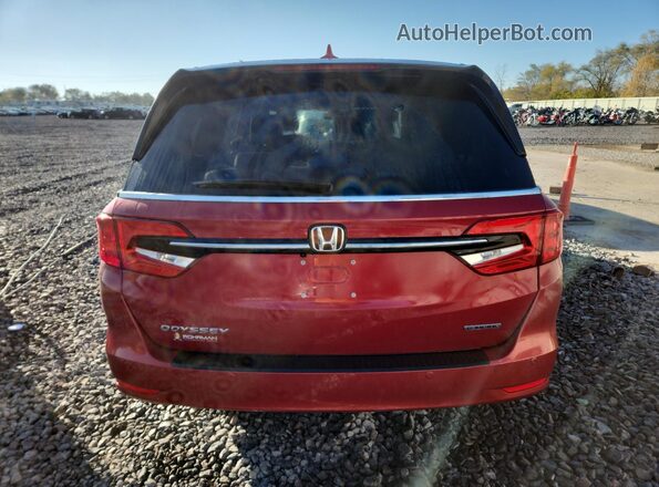 5FNRL6H87RB037797 2024 HONDA ODYSSEY Red Вид ззаду