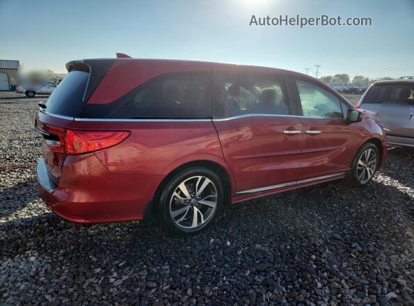 5FNRL6H87RB037797 2024 HONDA ODYSSEY Red Задня права чверть