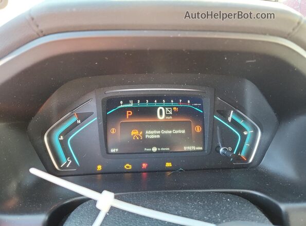 5FNRL6H87RB037797 2024 HONDA ODYSSEY Red Вид щитка приладів