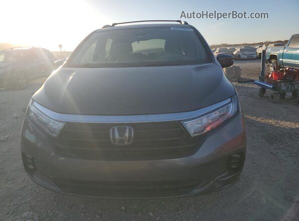 5FNRL6H88NB002325 2022 HONDA ODYSSEY Серый Вид спереди
