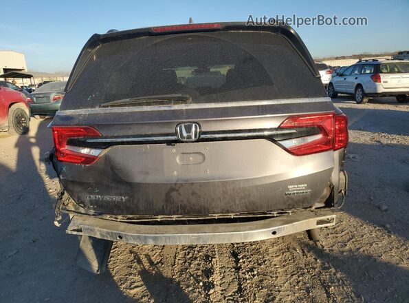 5FNRL6H88NB002325 2022 HONDA ODYSSEY Серый Вид сзади