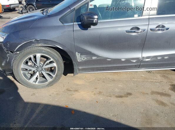 5FNRL6H88NB039181 2022 HONDA ODYSSEY Gray Widok z przodu