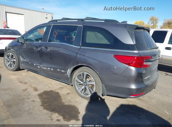5FNRL6H88NB039181 2022 HONDA ODYSSEY Gray Tył lewy