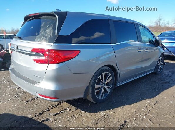5FNRL6H88NB040587 2022 HONDA ODYSSEY Серебряный Задняя правая четверть