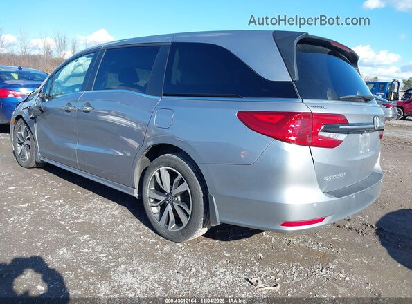 5FNRL6H88NB040587 2022 HONDA ODYSSEY Серебряный Задняя левая четверть