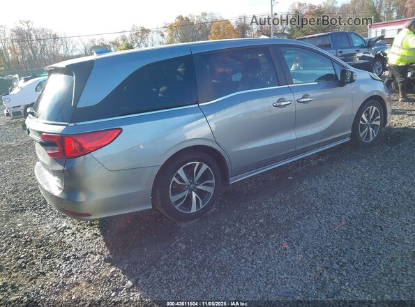 5FNRL6H88NB053680 2022 HONDA ODYSSEY Silver Tył prawy
