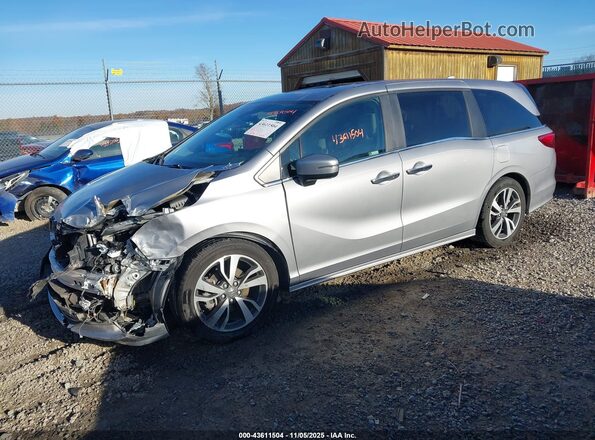 5FNRL6H88NB053680 2022 HONDA ODYSSEY Silver Przód lewy