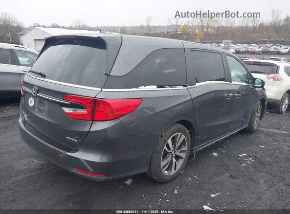 5FNRL6H89NB058032 2022 HONDA ODYSSEY Gray Rear right