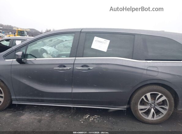 5FNRL6H89NB058032 2022 HONDA ODYSSEY Gray 360 interior view
