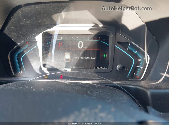 5FNRL6H89NB067281 2022 HONDA ODYSSEY Gray Widok tylnych siedzeń