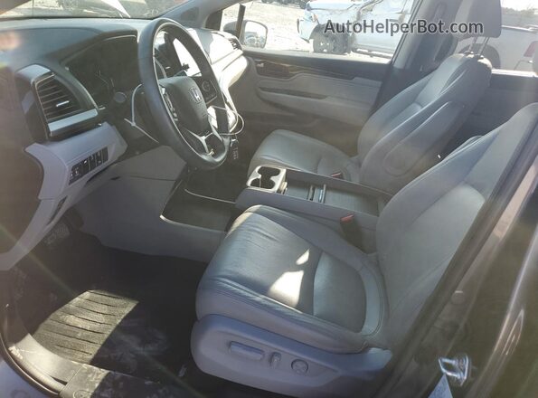 5FNRL6H89PB029987 2023 HONDA ODYSSEY Gray Вид салону спереду