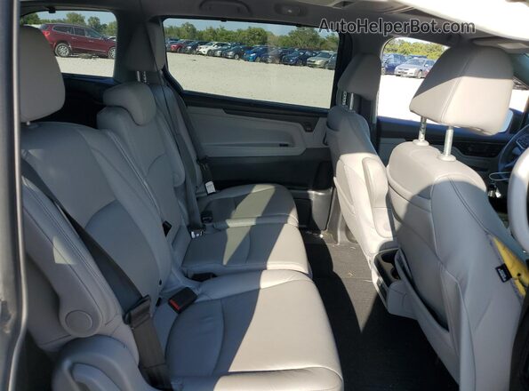 5FNRL6H89PB029987 2023 HONDA ODYSSEY Gray Вид задньої частини салону