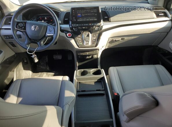 5FNRL6H89PB029987 2023 HONDA ODYSSEY Gray Вид панелі приладів