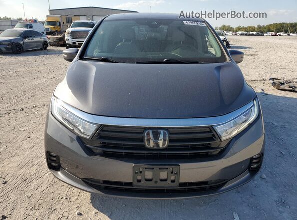 5FNRL6H89PB029987 2023 HONDA ODYSSEY Gray Вид спереду